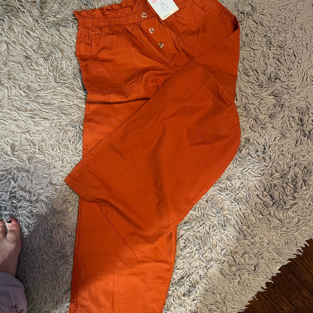 Girls cat and jack  Orange Pants